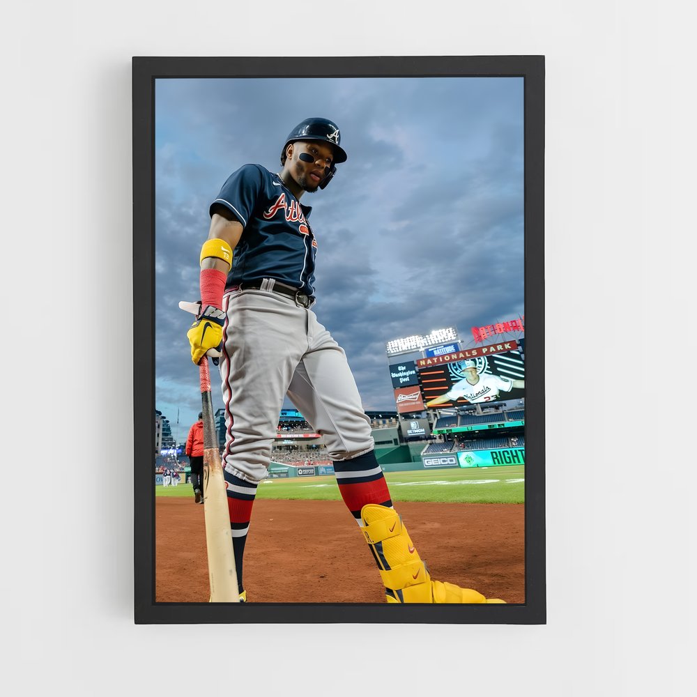 Poster L'Étoile du Diamant – affiche Baseball (vue 2)